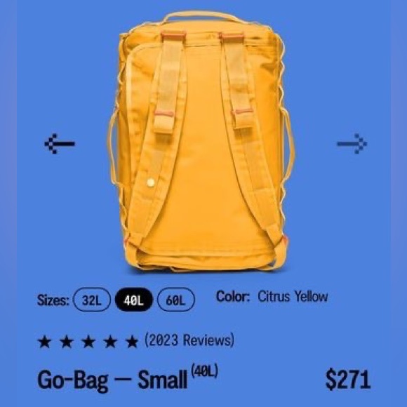 Baboon to the Moon Small Go Bag - Picture 4 of 4